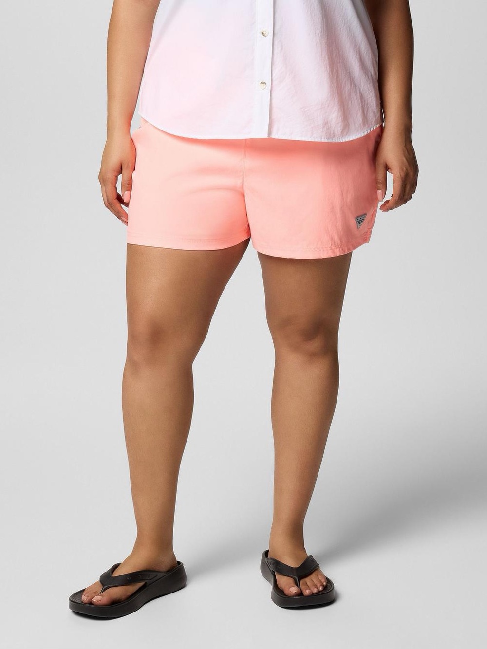 Columbia PFG Rugged Water Shorts 2X Coral Tiki Pink